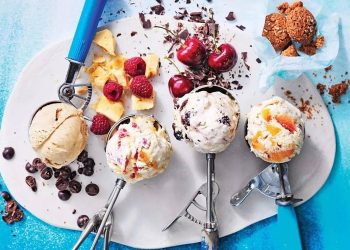 The infinite charm of ice cream: innovative flavors of handmade ice cream
