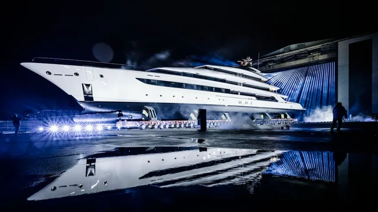 The Rebirth of Luxury: Oceanco’s 1050H Superyacht Emerges Anew