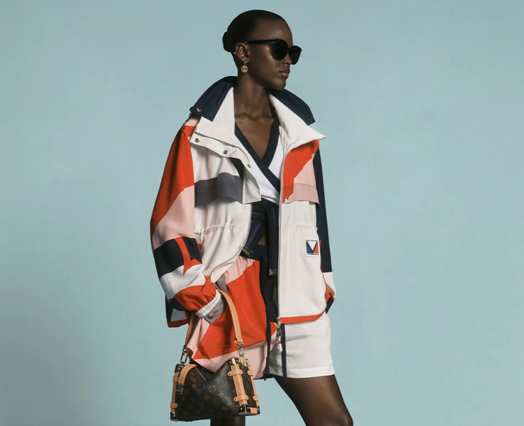 The LV x AC Geometric Print Parka that everyone wants to own