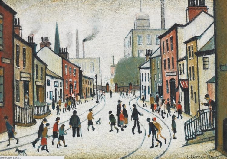 Lowry’s Artistic Vision: Capturing the Industrial North and its People